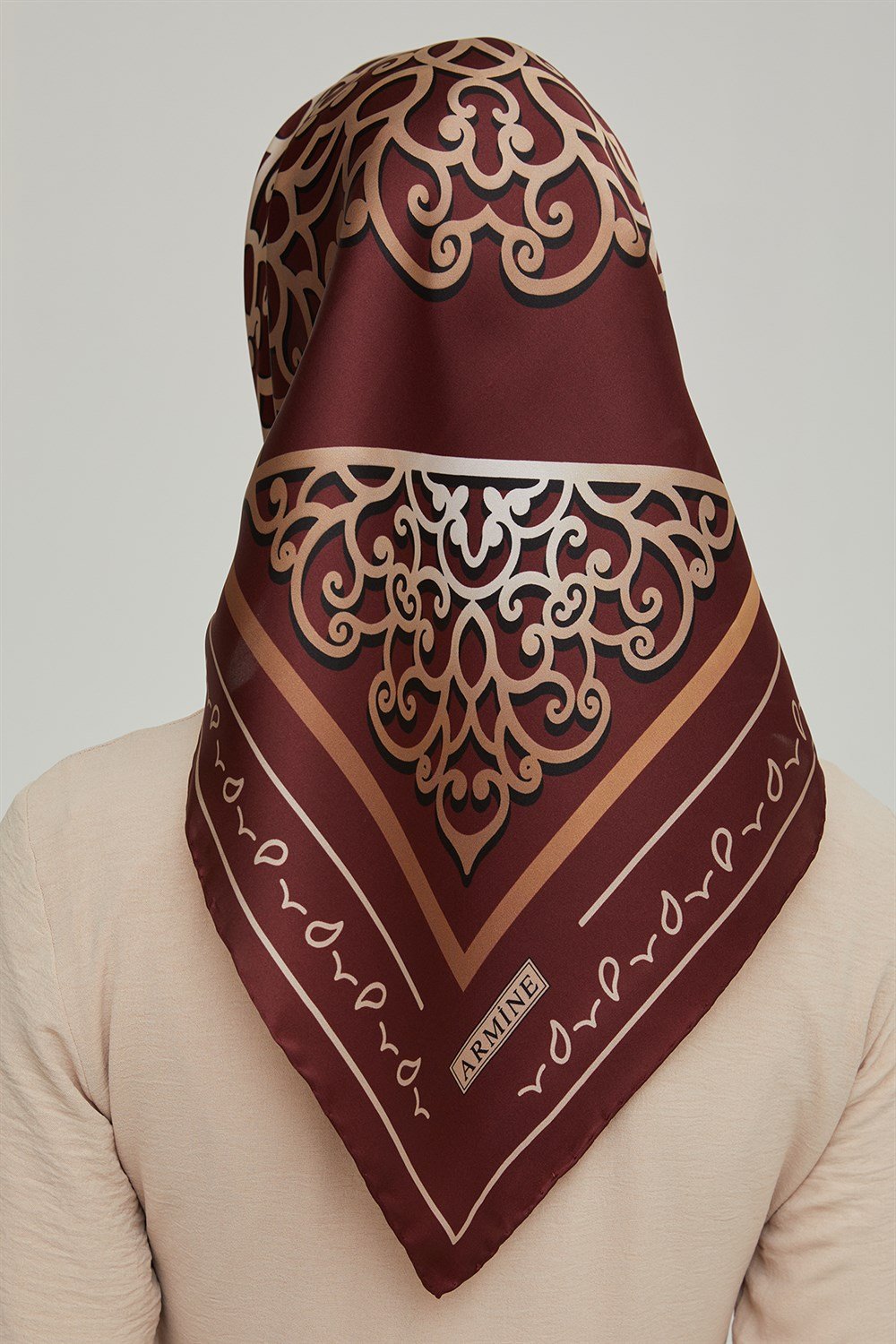 Armine İpek Eşarp 2021/2022 Sonbahar Kış - 8650D-35 - Sura