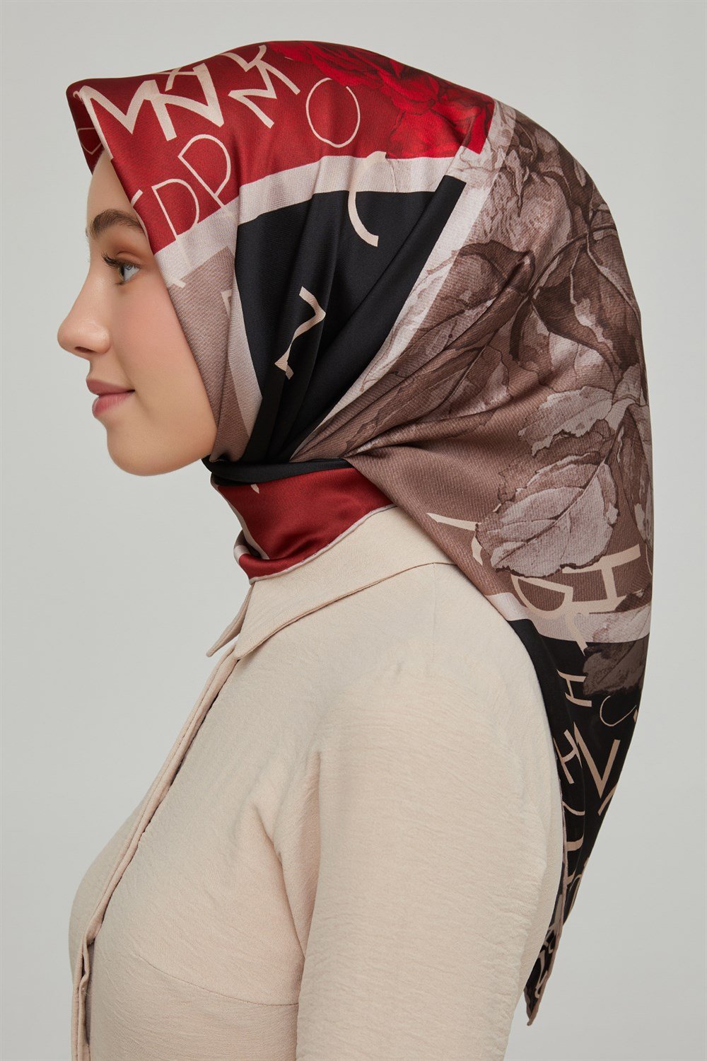 Armine İpek Eşarp 2021/2022 Sonbahar Kış - 8637D-03 - Sura