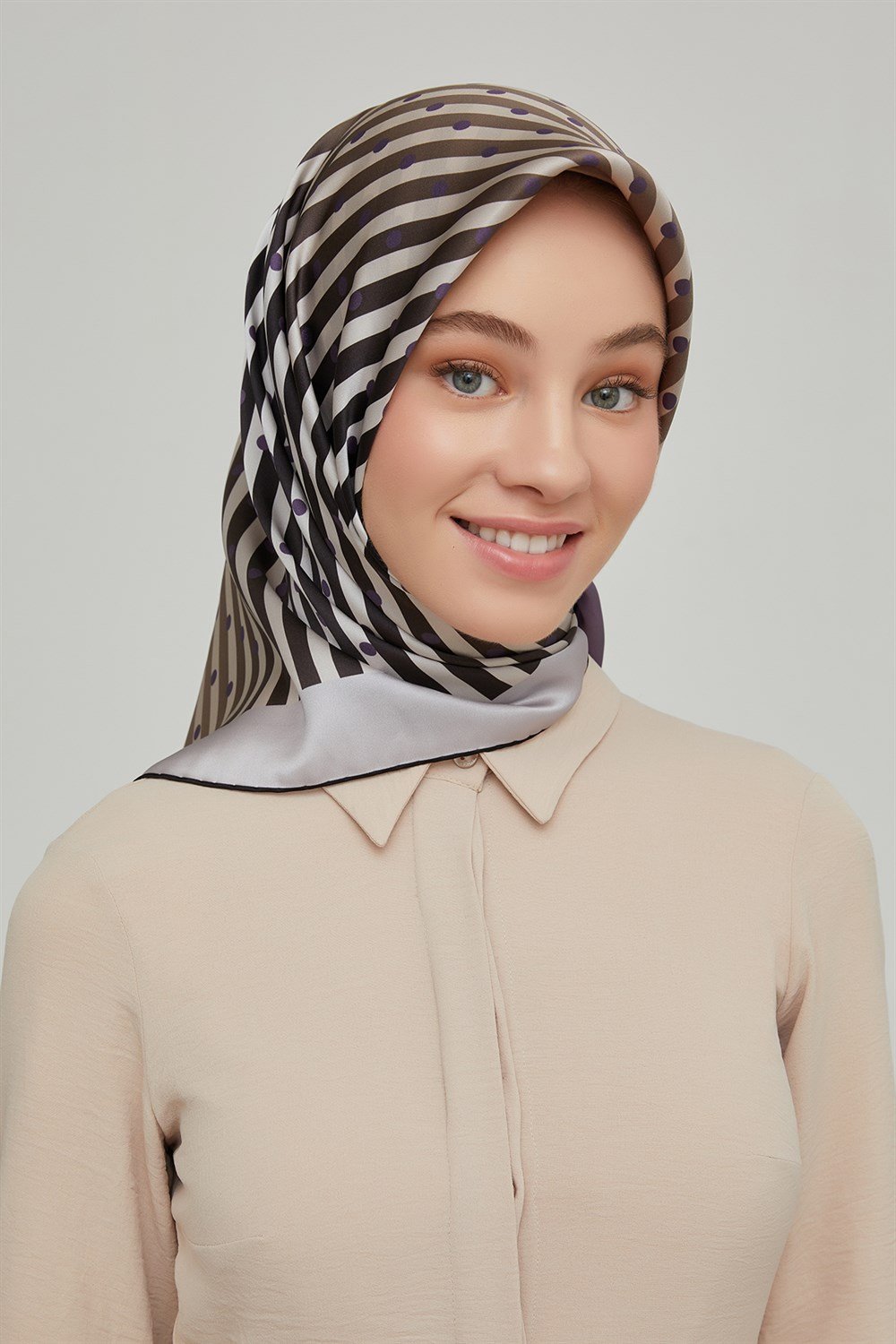 Armine İpek Eşarp 2021/2022 Sonbahar Kış - 8606D-35 - Sura