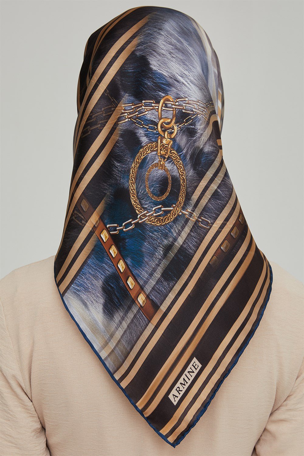 Armine İpek Eşarp 2021/2022 Sonbahar Kış - 8621D-31 - Sura