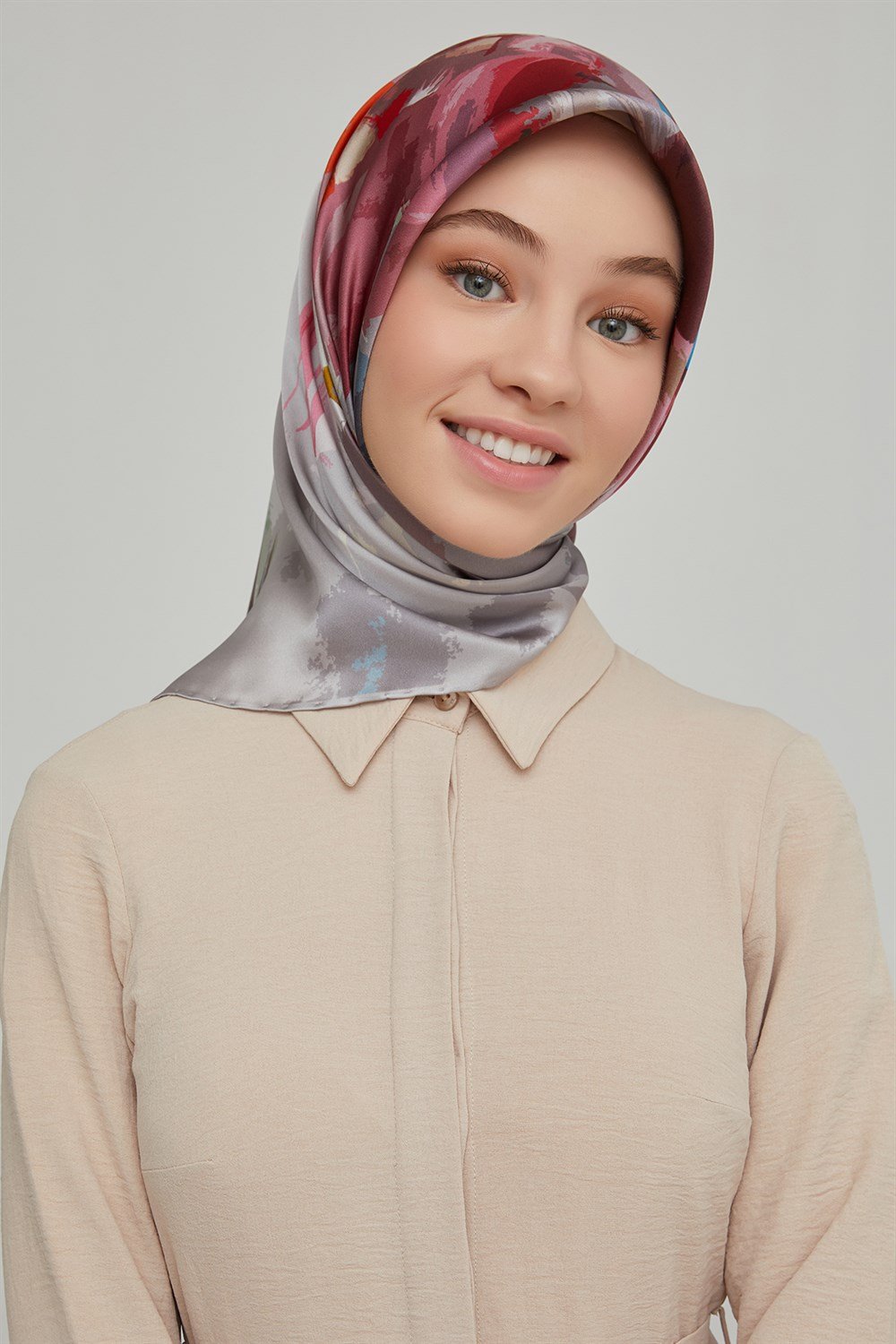 Armine İpek Eşarp 2021/2022 Sonbahar Kış - 8651D-09 - Sura