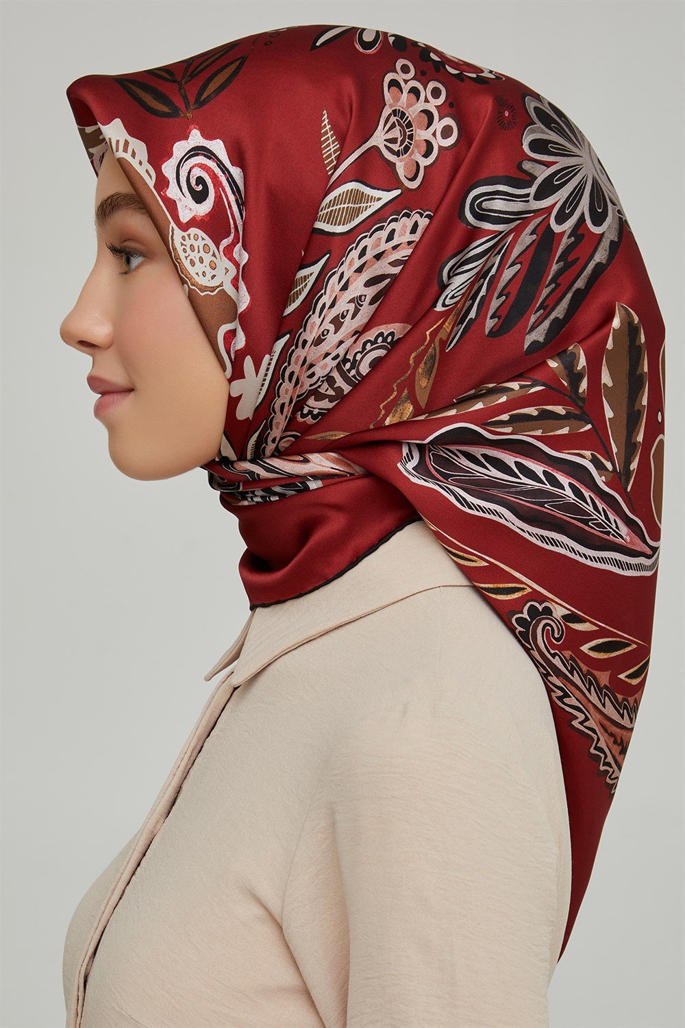 Armine İpek Eşarp 2021/2022 Sonbahar Kış - 8657D-32 - Sura