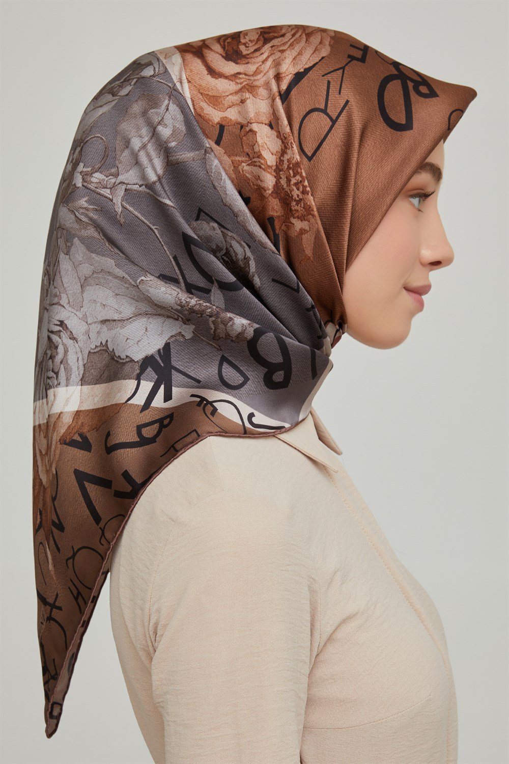 Armine İpek Eşarp 2021/2022 Sonbahar Kış - 8637D-07 - Sura