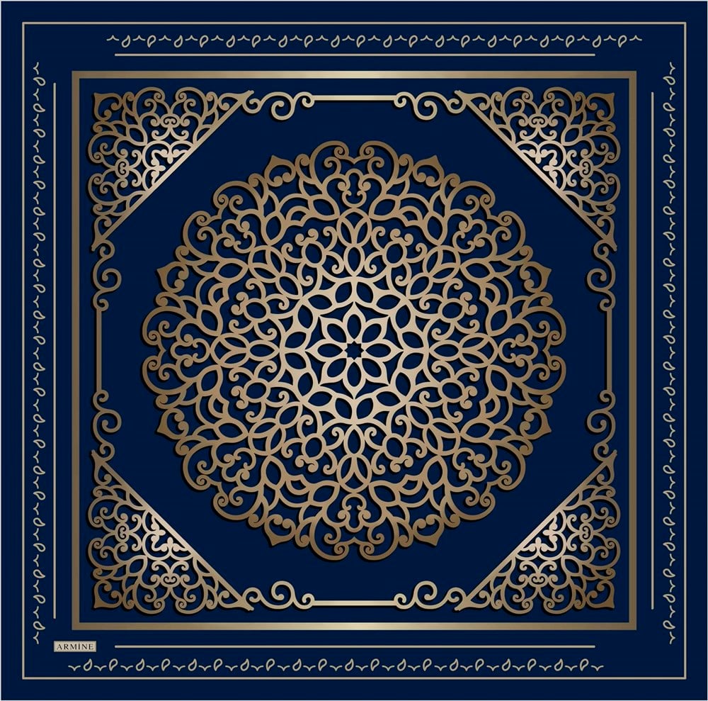 Armine İpek Eşarp 2021/2022 Sonbahar Kış - 8650D-09 - Sura