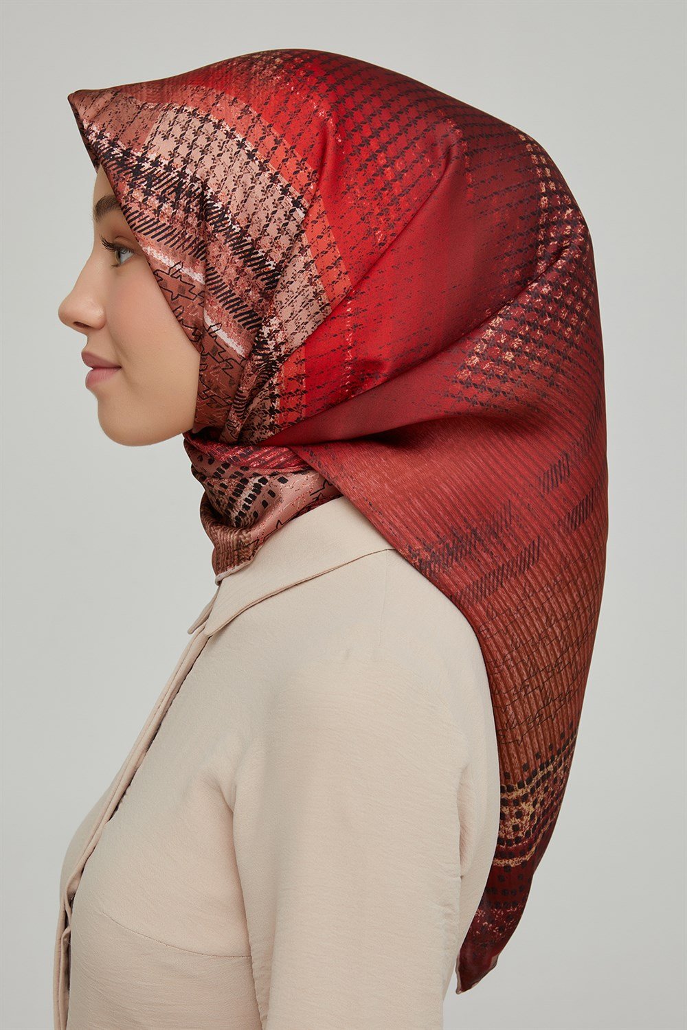 Armine İpek Eşarp 2021/2022 Sonbahar Kış - 8602D-03 - Sura