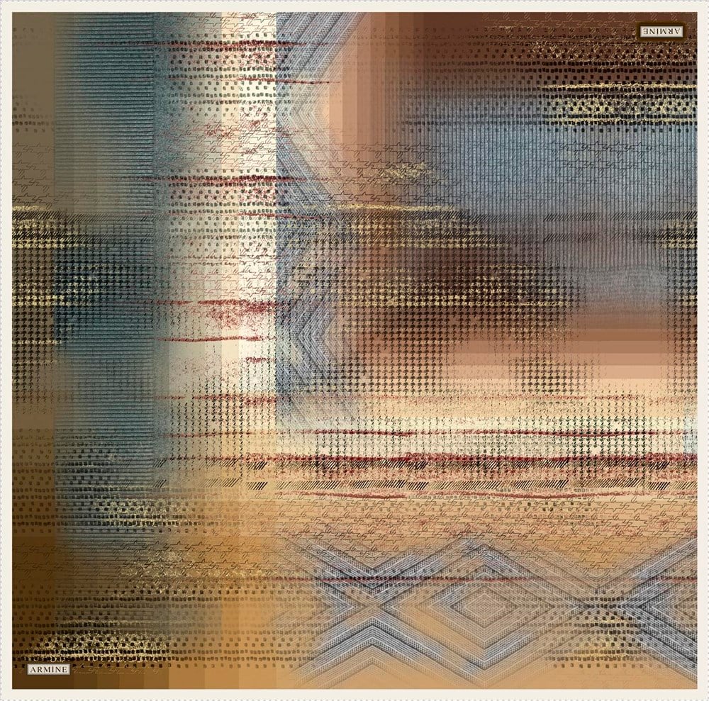 Armine İpek Eşarp 2021/2022 Sonbahar Kış - 8602D-34 - Sura