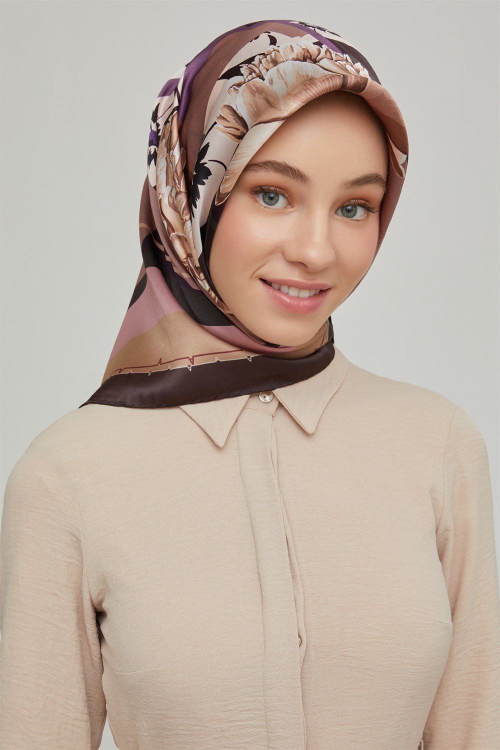 Armine İpek Eşarp 2021/2022 Sonbahar Kış - 8644D-19 - Sura