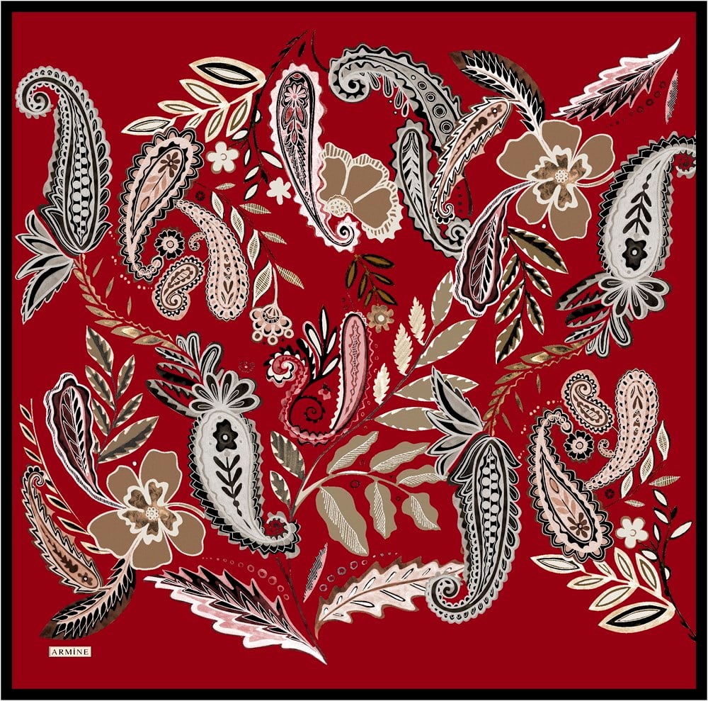 Armine İpek Eşarp 2021/2022 Sonbahar Kış - 8657D-32 - Sura