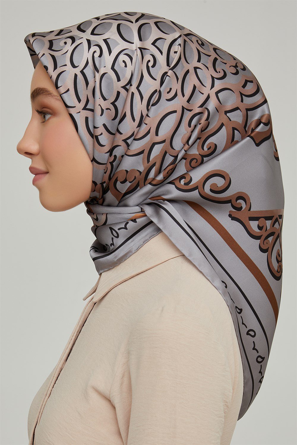 Armine İpek Eşarp 2021/2022 Sonbahar Kış - 8650D-31 - Sura