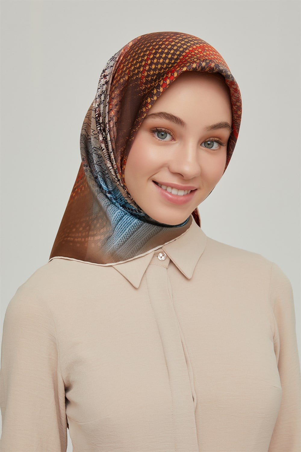 Armine İpek Eşarp 2021/2022 Sonbahar Kış - 8602D-33 - Sura