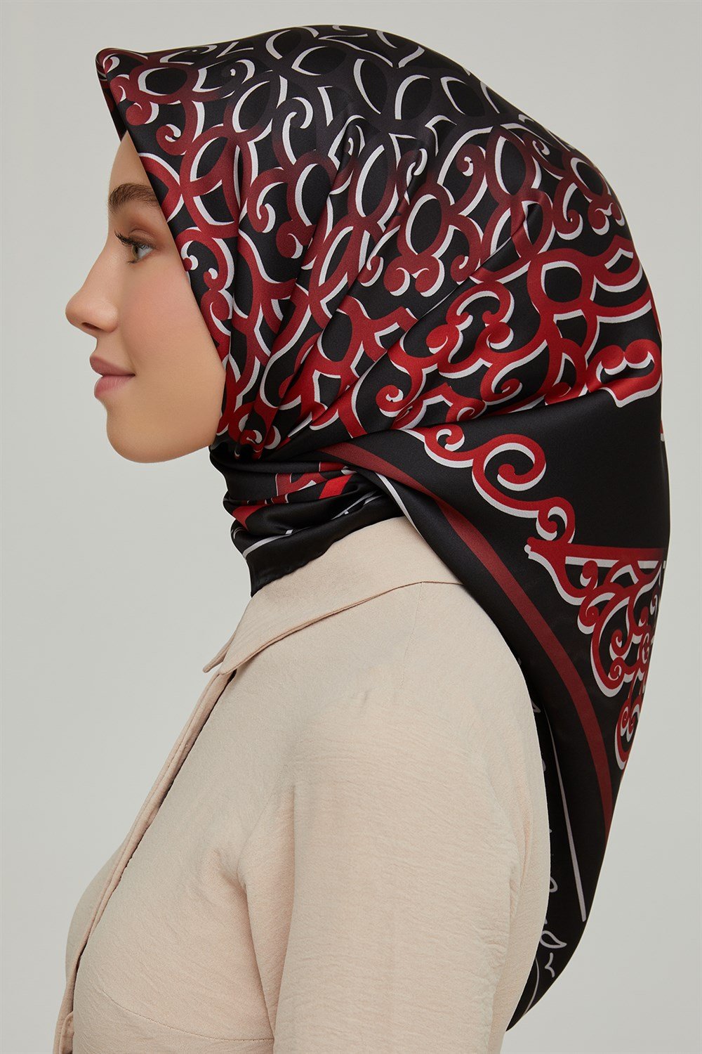 Armine İpek Eşarp 2021/2022 Sonbahar Kış - 8650D-33 - Sura