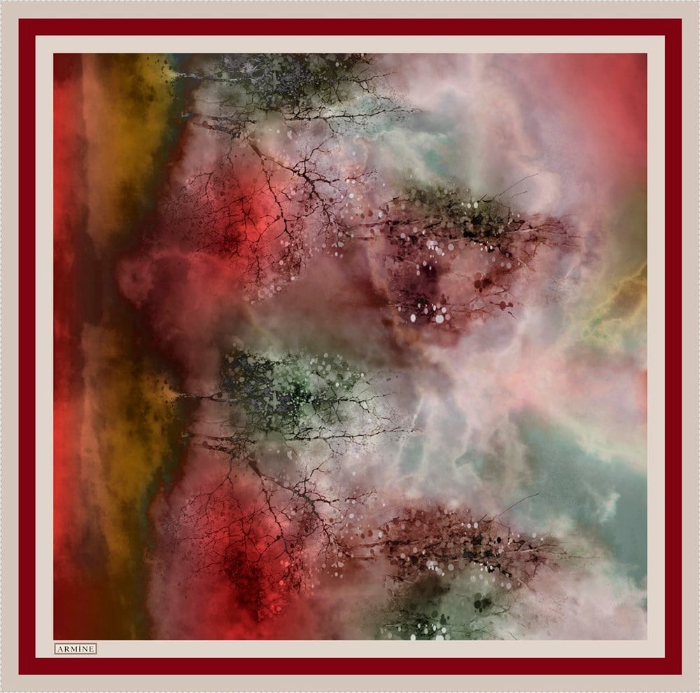 Armine İpek Eşarp 2021/2022 Sonbahar Kış - 8643D-06 - Sura