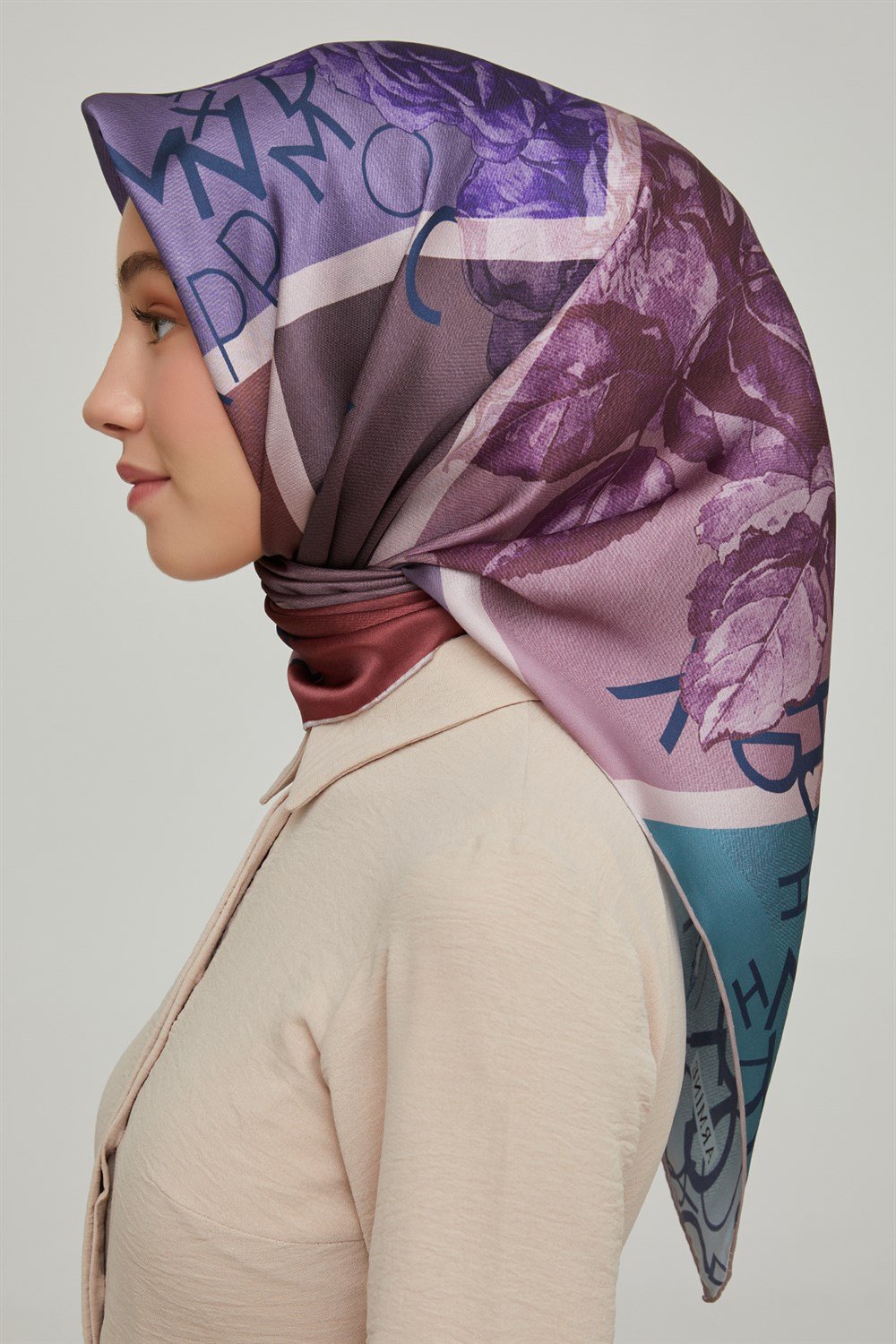 Armine İpek Eşarp 2021/2022 Sonbahar Kış - 8637D-39 - Sura