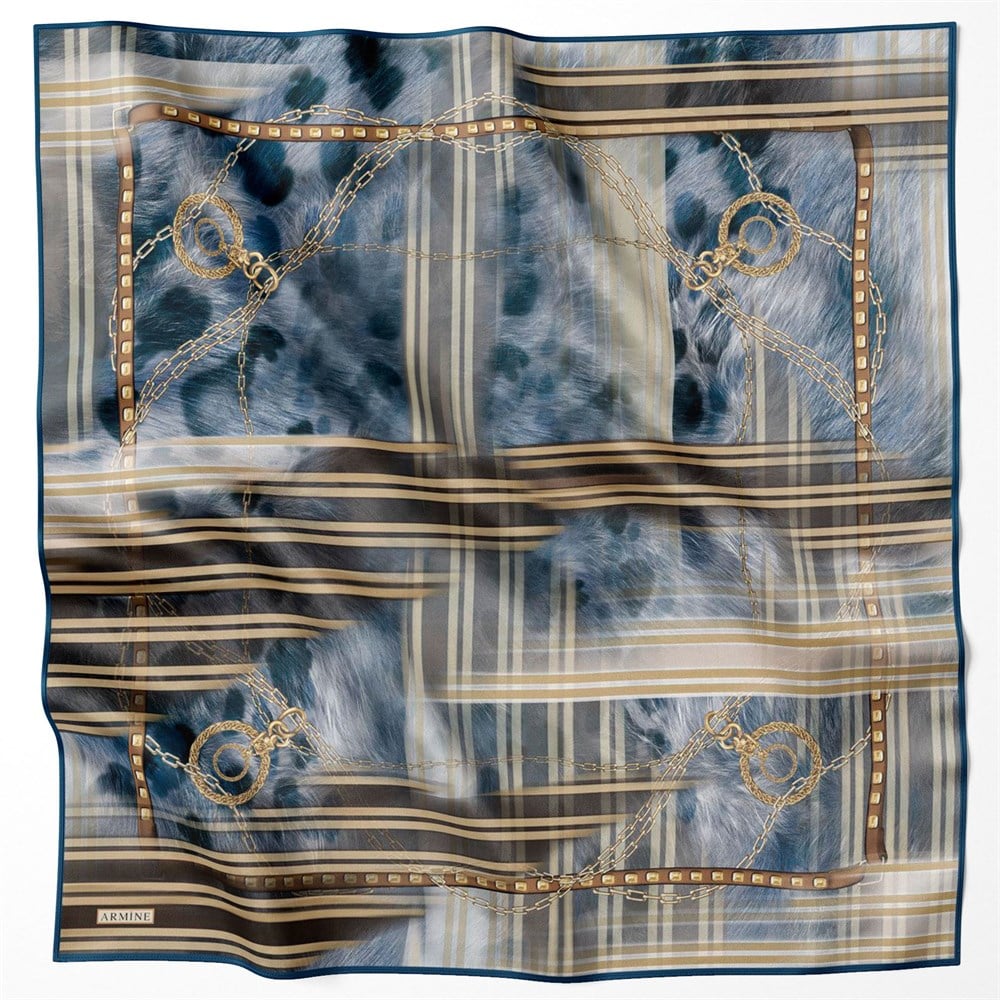 Armine İpek Eşarp 2021/2022 Sonbahar Kış - 8621D-31 - Sura