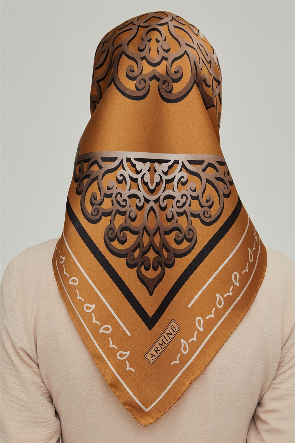 Armine İpek Eşarp 2021/2022 Sonbahar Kış - 8650D-41 - Sura