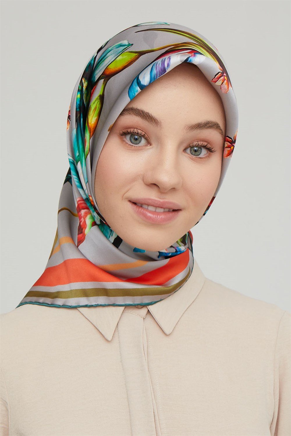Armine İpek Eşarp 2021/2022 Sonbahar Kış - 8662D-09 - Sura