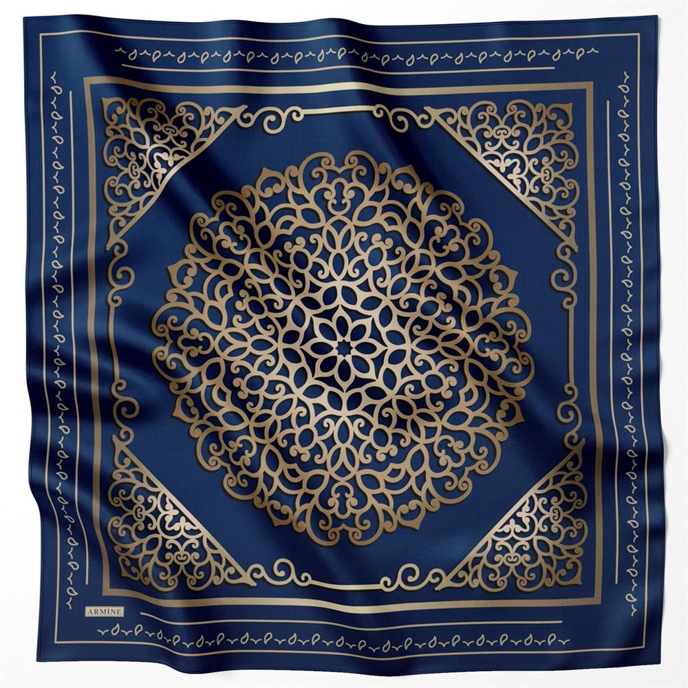 Armine İpek Eşarp 2021/2022 Sonbahar Kış - 8650D-09 - Sura