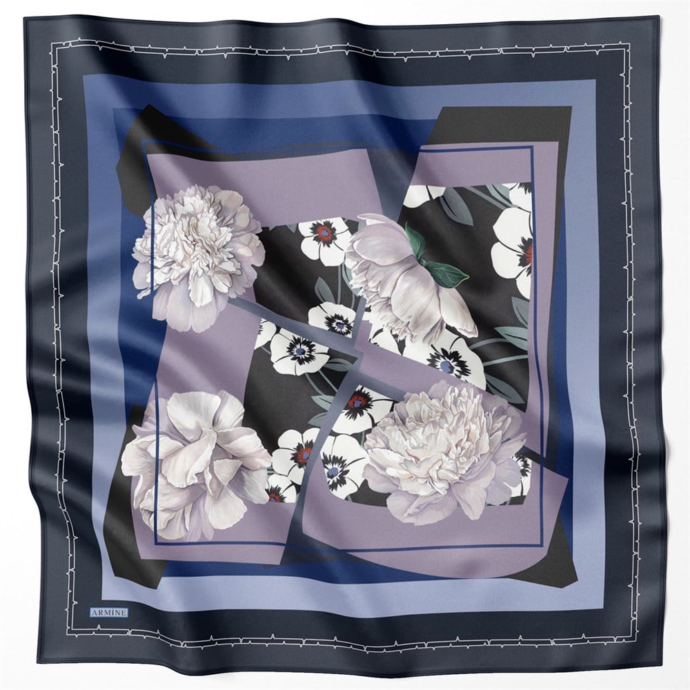 Armine İpek Eşarp 2021/2022 Sonbahar Kış - 8644D-09 - Sura