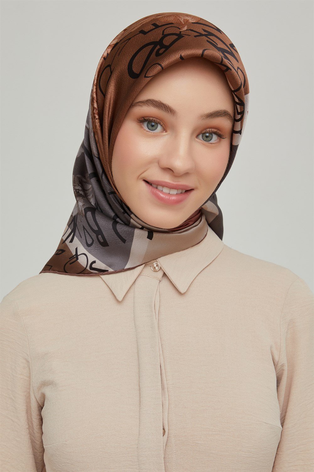 Armine İpek Eşarp 2021/2022 Sonbahar Kış - 8637D-07 - Sura