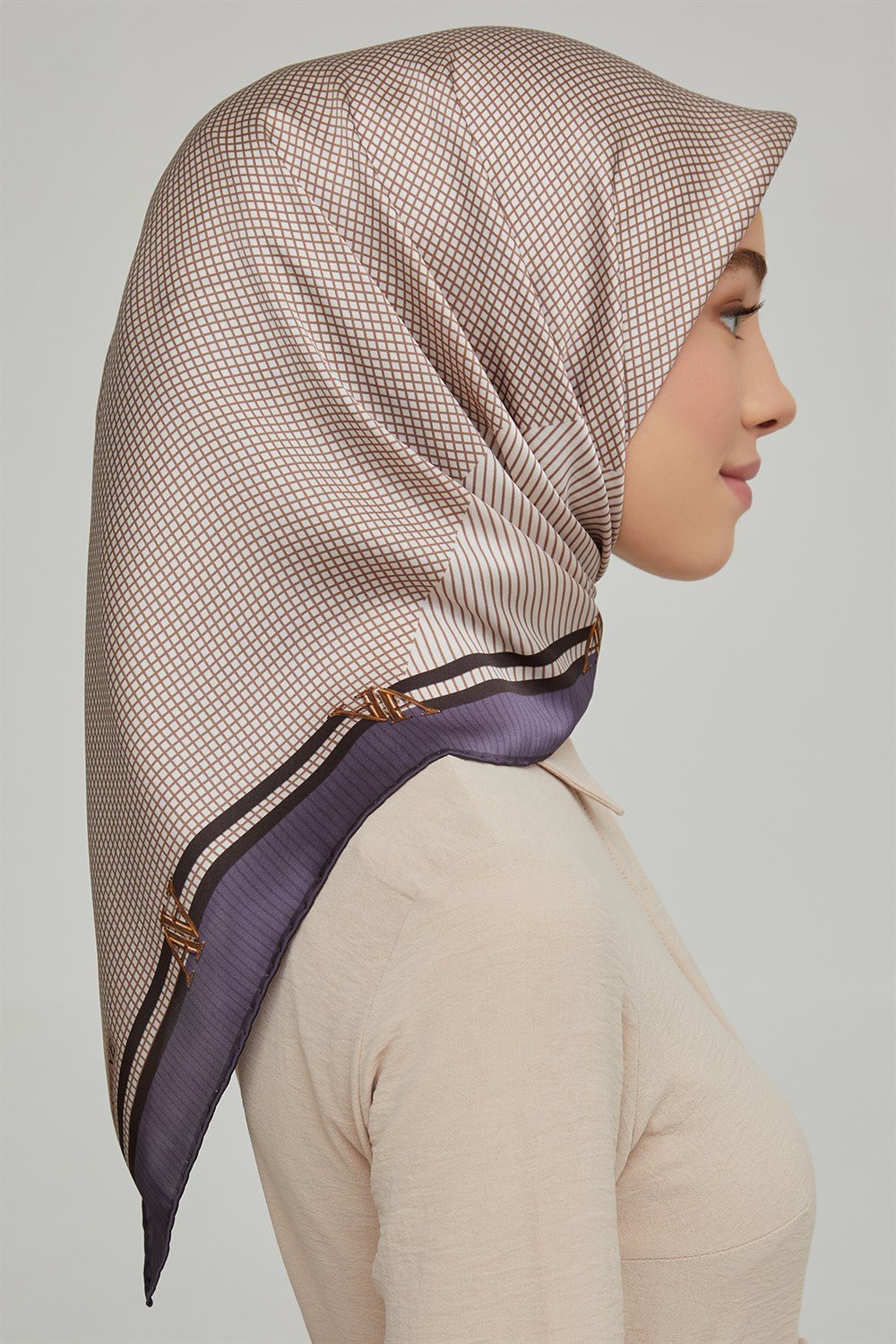 Armine İpek Eşarp 2021/2022 Sonbahar Kış - 8616D-02 - Sura