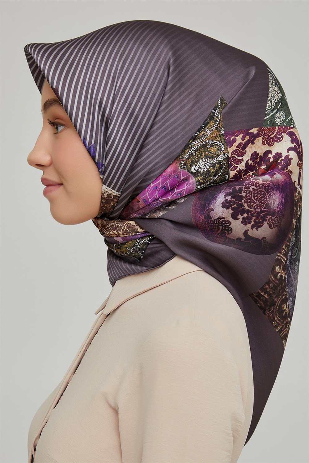 Armine İpek Eşarp 2021/2022 Sonbahar Kış - 8605D-34 - Sura