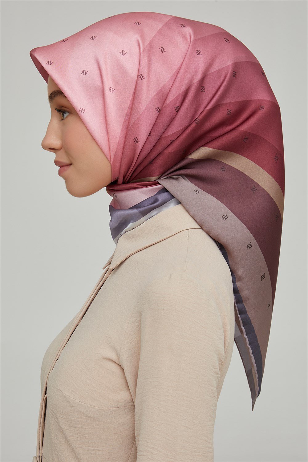 Armine İpek Eşarp 2021/2022 Sonbahar Kış - 8652D-40 - Sura
