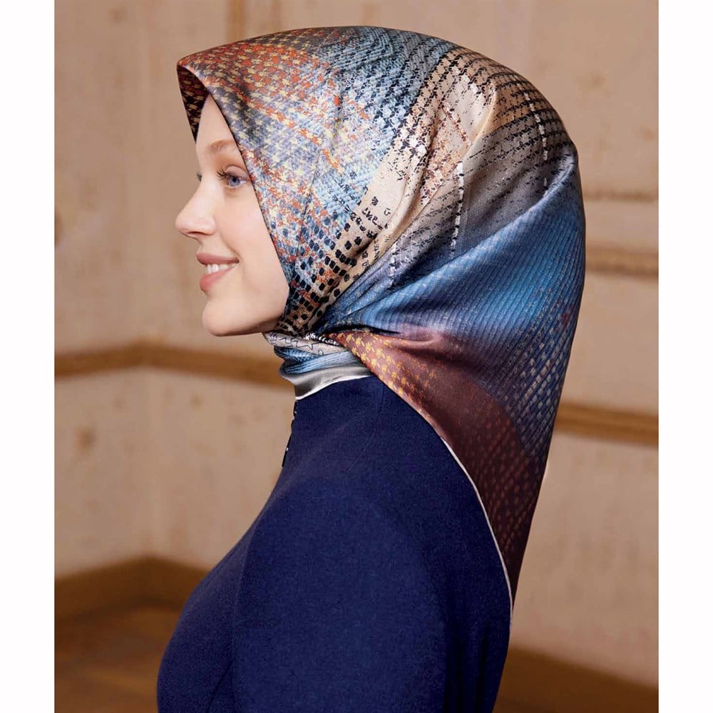 Armine İpek Eşarp 2021/2022 Sonbahar Kış - 8602D-33 - Sura