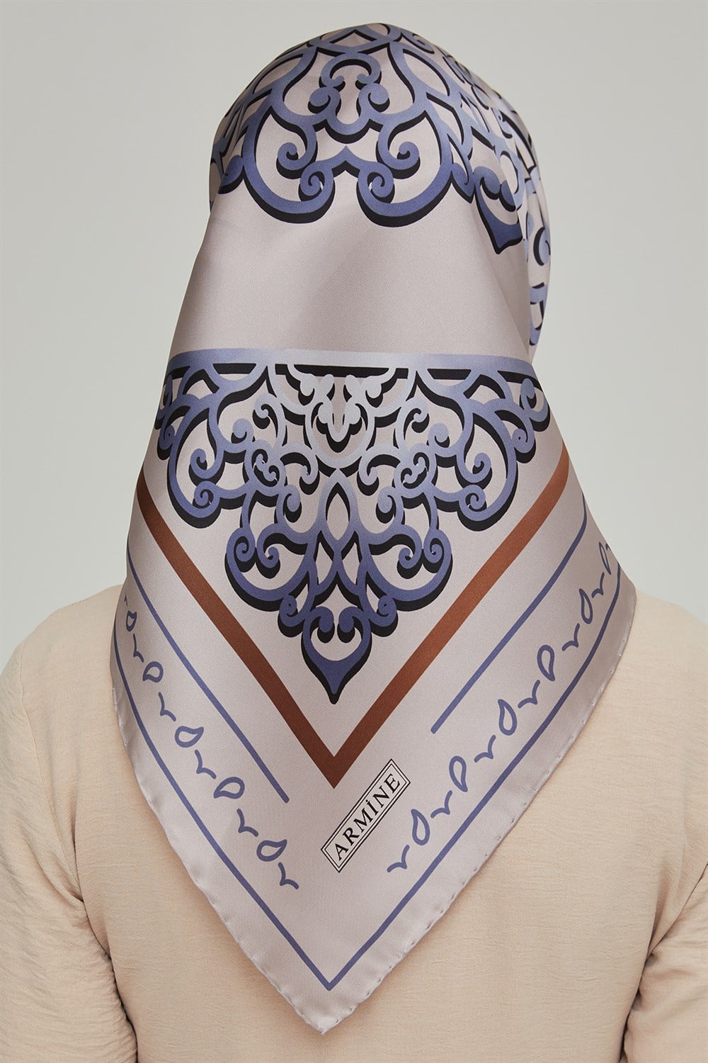 Armine İpek Eşarp 2021/2022 Sonbahar Kış - 8650D-40 - Sura