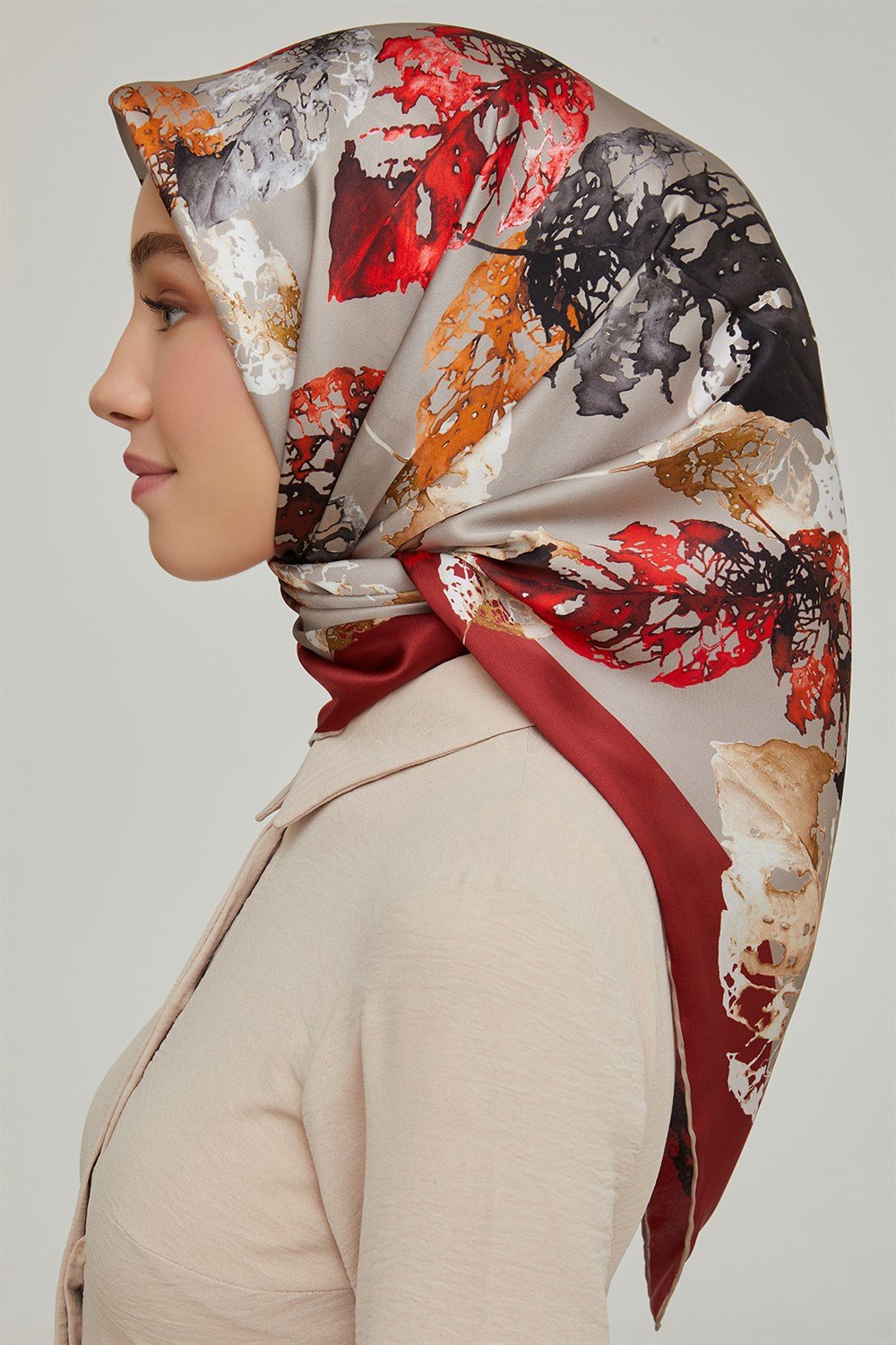 Armine İpek Eşarp 2021/2022 Sonbahar Kış - 8663D-09 - Sura