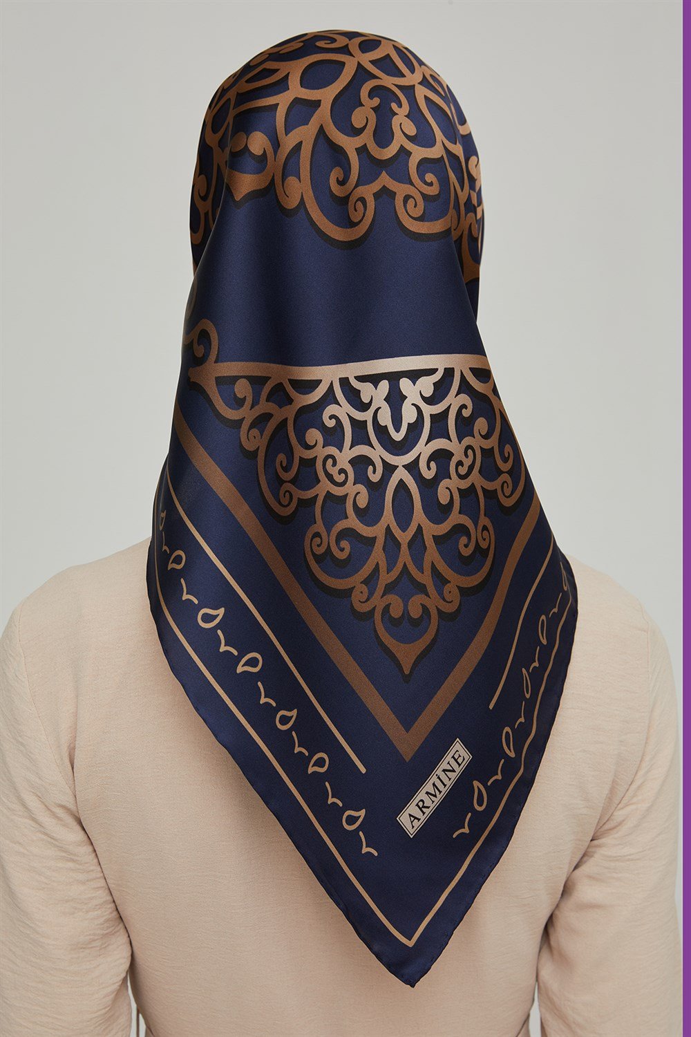 Armine İpek Eşarp 2021/2022 Sonbahar Kış - 8650D-09 - Sura