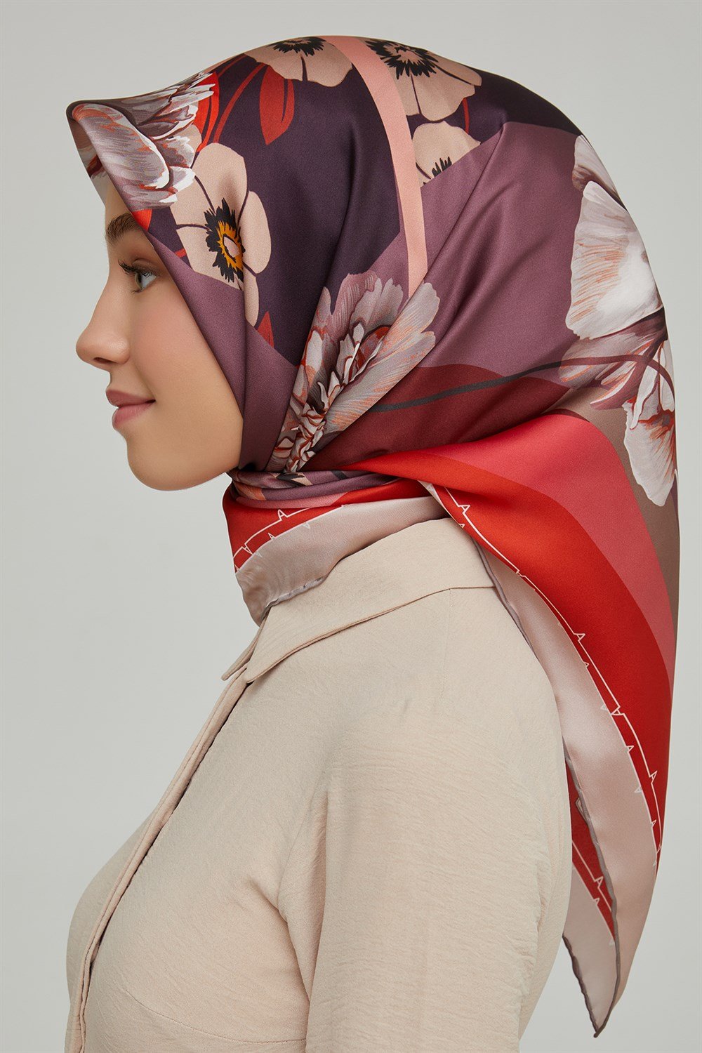 Armine İpek Eşarp 2021/2022 Sonbahar Kış - 8644D-29 - Sura