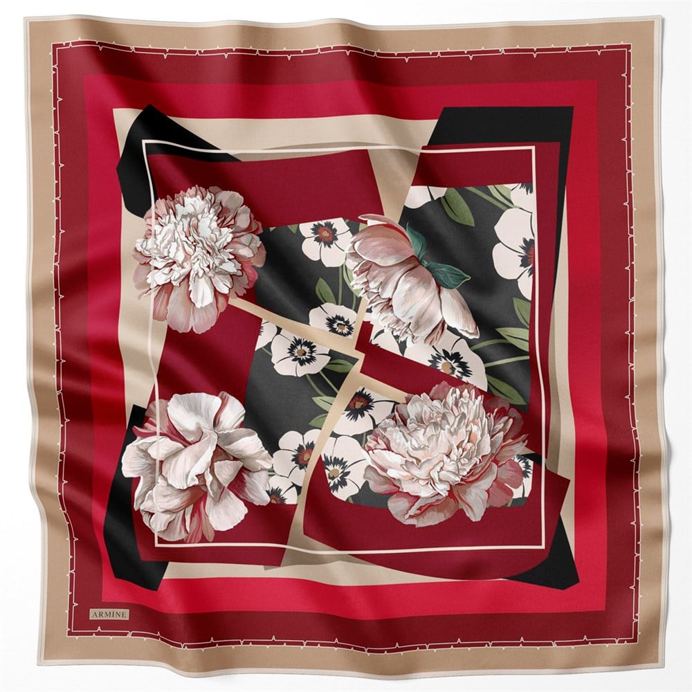 Armine İpek Eşarp 2021/2022 Sonbahar Kış - 8644D-02 - Sura