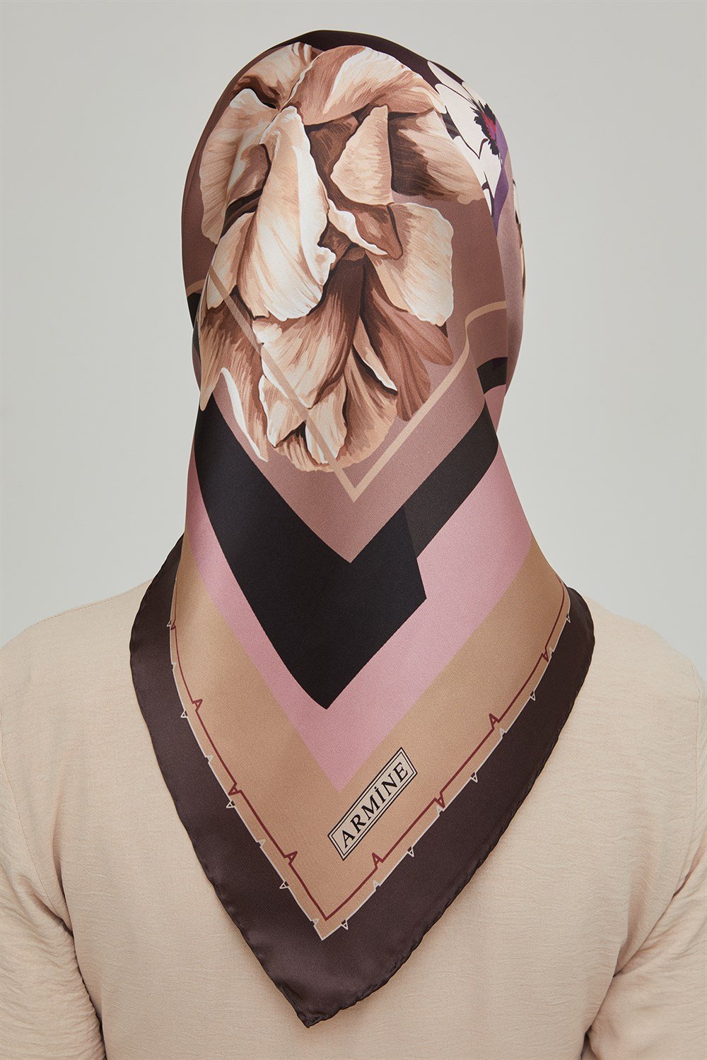Armine İpek Eşarp 2021/2022 Sonbahar Kış - 8644D-19 - Sura