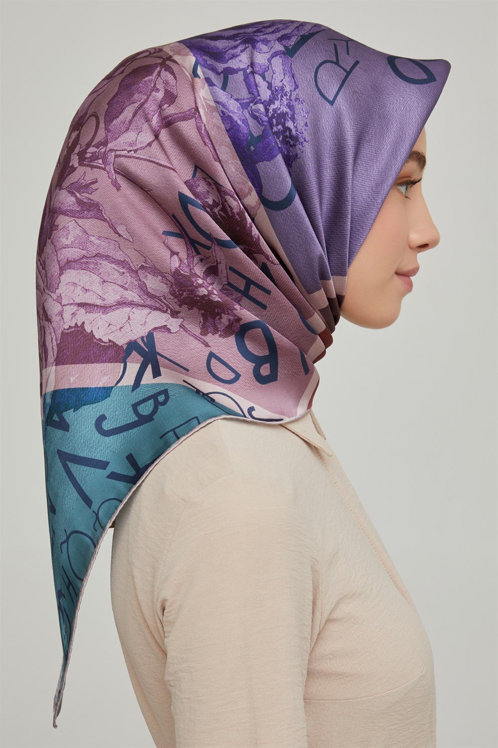 Armine İpek Eşarp 2021/2022 Sonbahar Kış - 8637D-39 - Sura