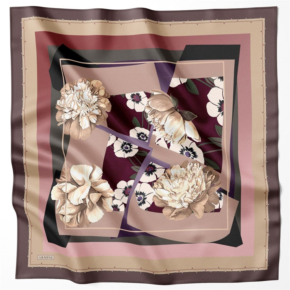 Armine İpek Eşarp 2021/2022 Sonbahar Kış - 8644D-19 - Sura