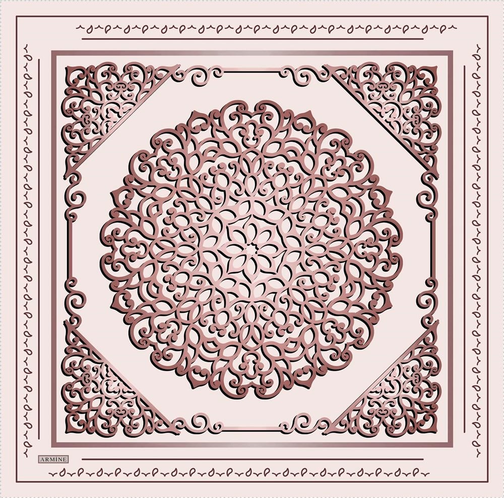 Armine İpek Eşarp 2021/2022 Sonbahar Kış - 8650D-10 - Sura
