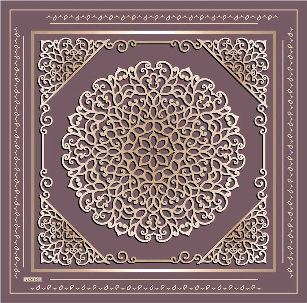 Armine İpek Eşarp 2021/2022 Sonbahar Kış - 8650D-03 - Sura