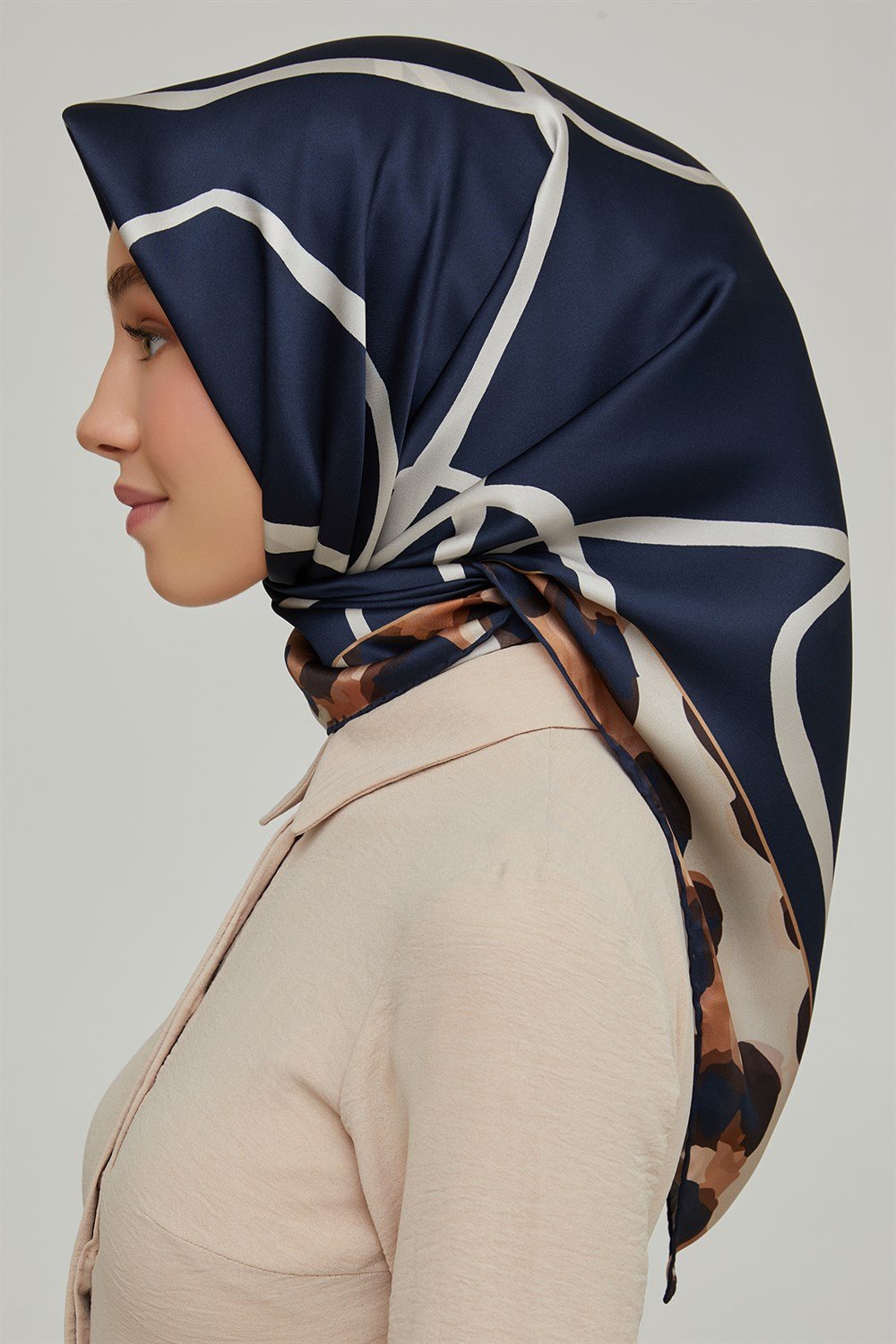 Armine Silk Scarf 2021/2022 Fall-Winter - 8653D-21 - Satin