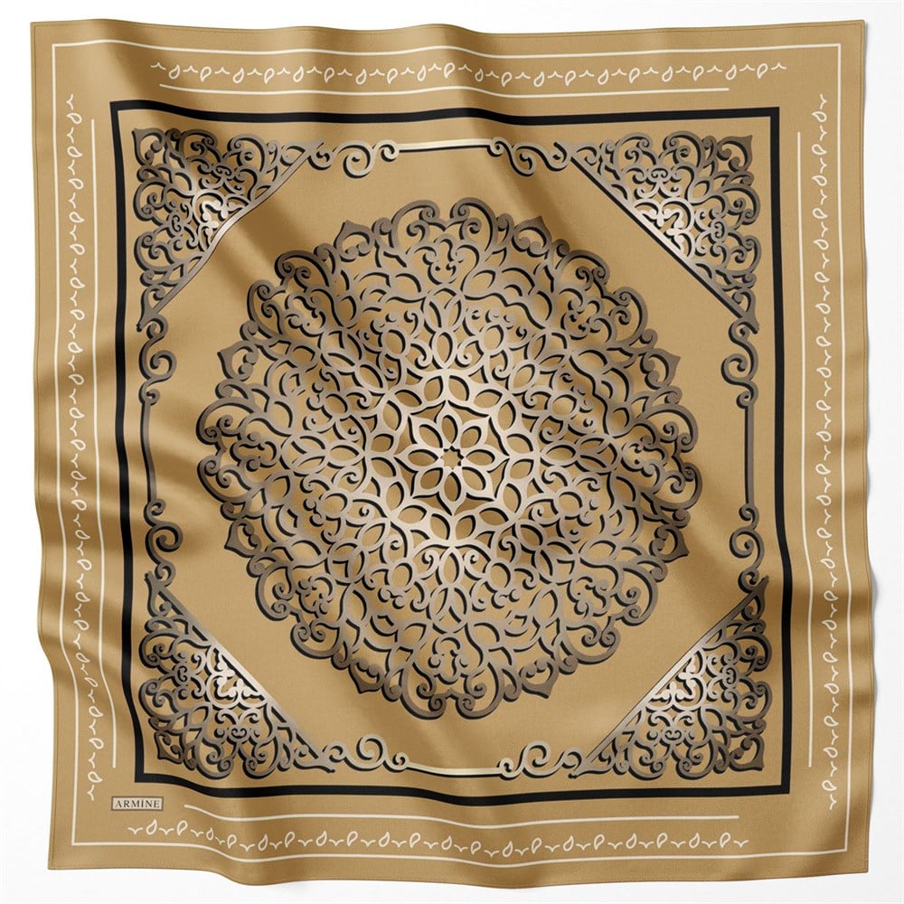Armine İpek Eşarp 2021/2022 Sonbahar Kış - 8650D-41 - Sura