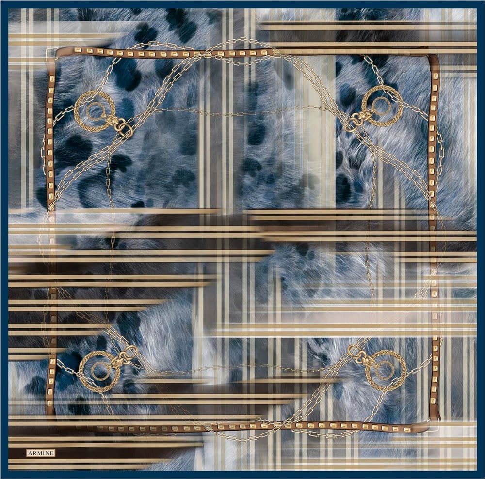 Armine İpek Eşarp 2021/2022 Sonbahar Kış - 8621D-31 - Sura