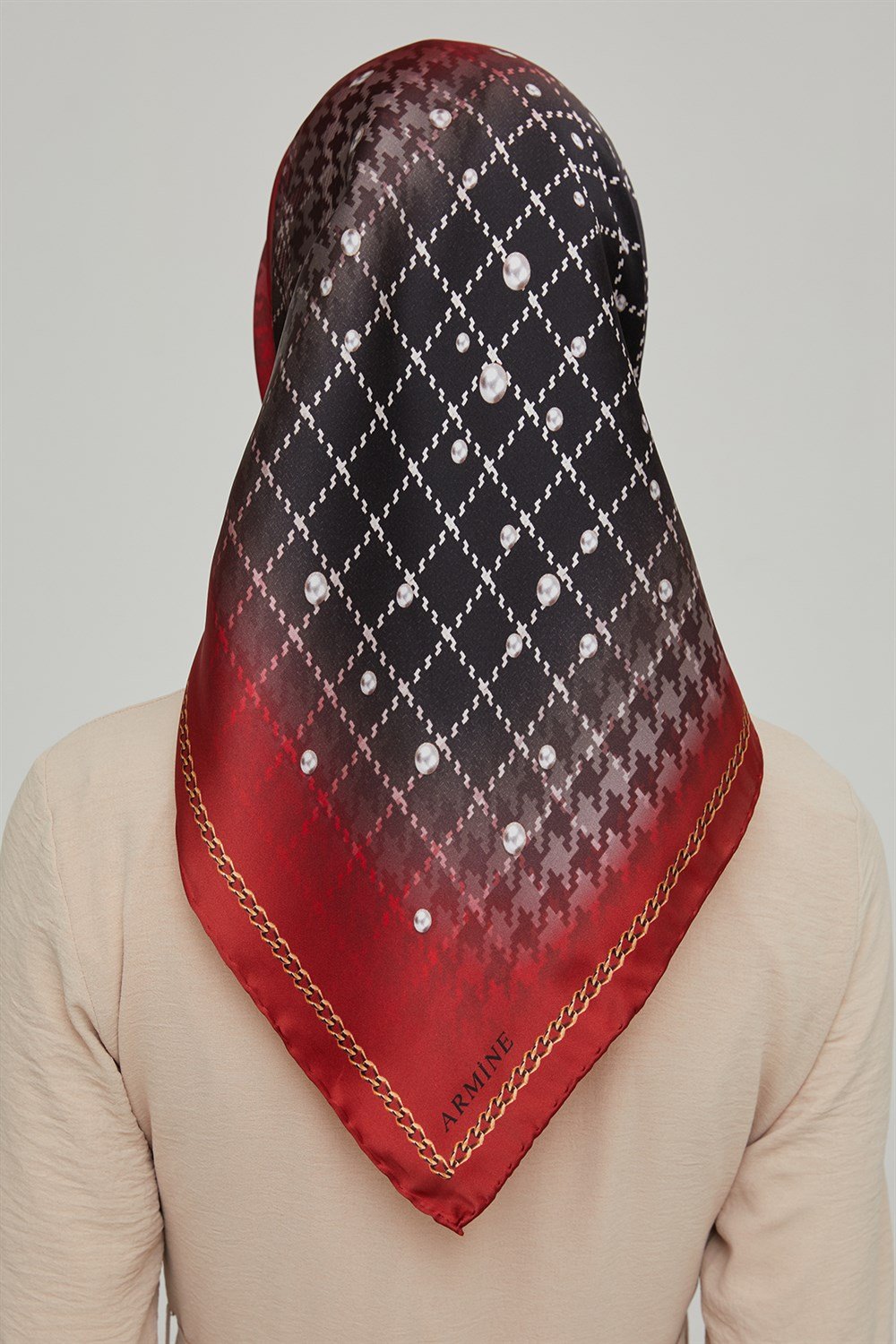 Armine İpek Eşarp 2021/2022 Sonbahar Kış - 8612D-85 - Sura