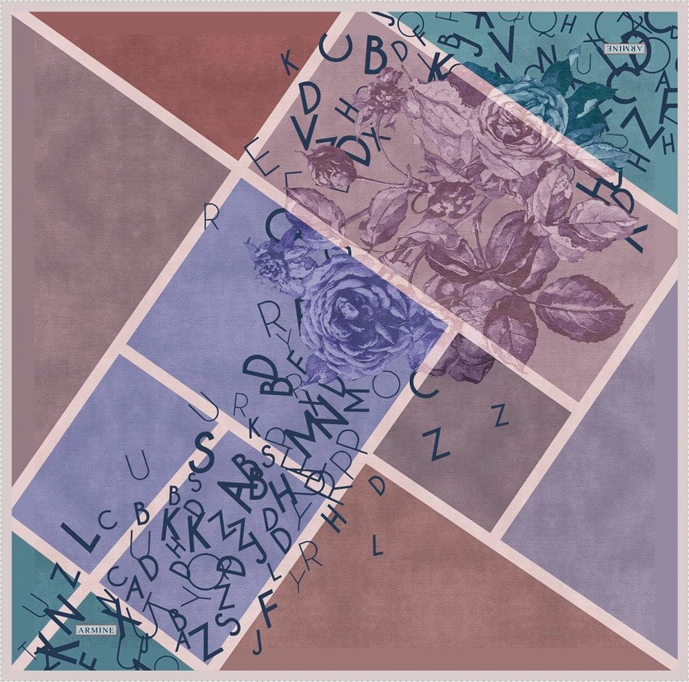 Armine İpek Eşarp 2021/2022 Sonbahar Kış - 8637D-39 - Sura