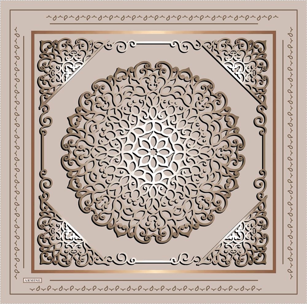 Armine İpek Eşarp 2021/2022 Sonbahar Kış - 8650D-32 - Sura
