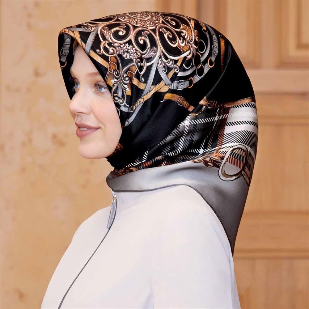 Armine İpek Eşarp 2021/2022 Sonbahar Kış - 8607D-31 - Sura