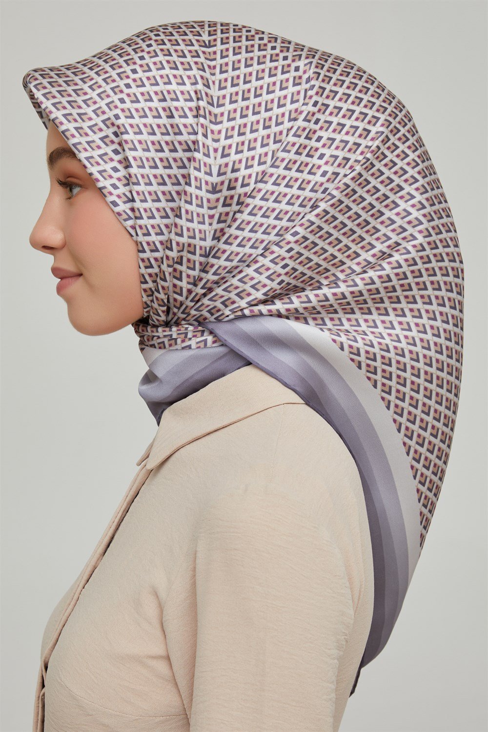 Armine İpek Eşarp 2021/2022 Sonbahar Kış - 8634D-34 - Sura