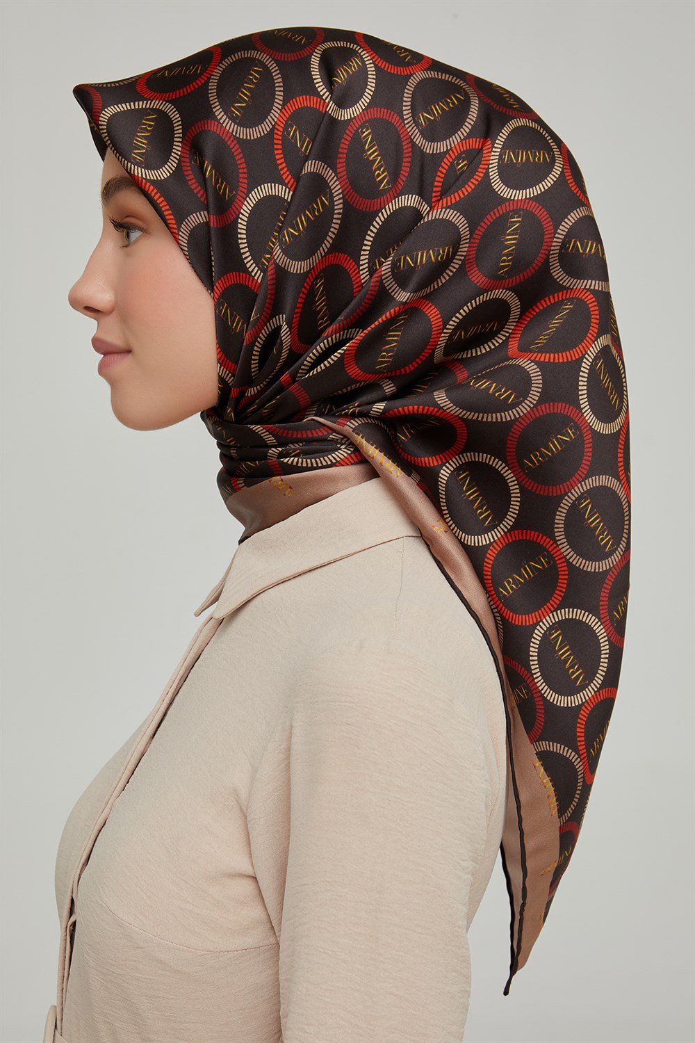 Armine İpek Eşarp 2021/2022 Sonbahar Kış - 8649D-09 - Sura