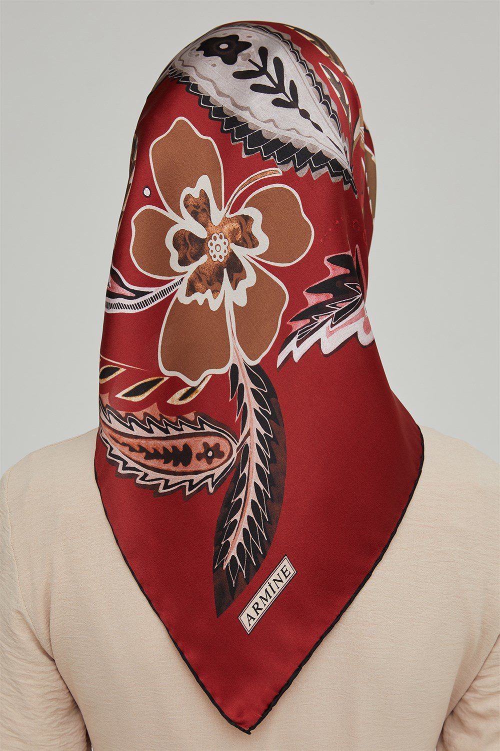 Armine İpek Eşarp 2021/2022 Sonbahar Kış - 8657D-32 - Sura