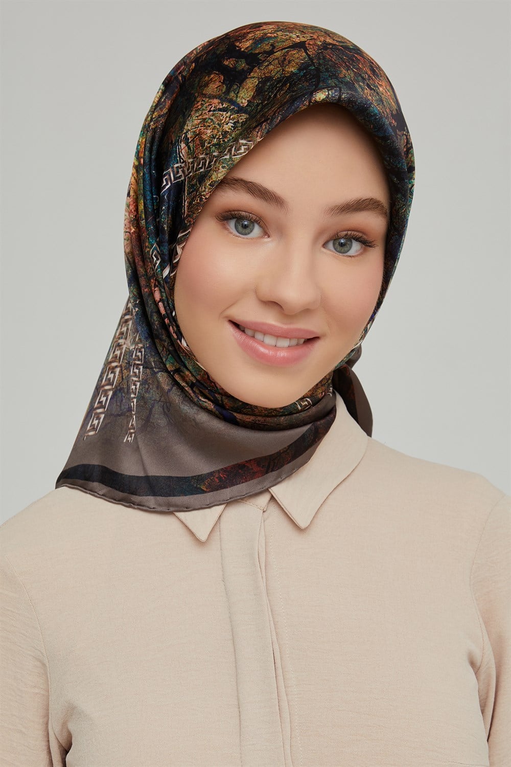Armine İpek Eşarp 2021/2022 Sonbahar Kış - 8615D-10 - Tivil