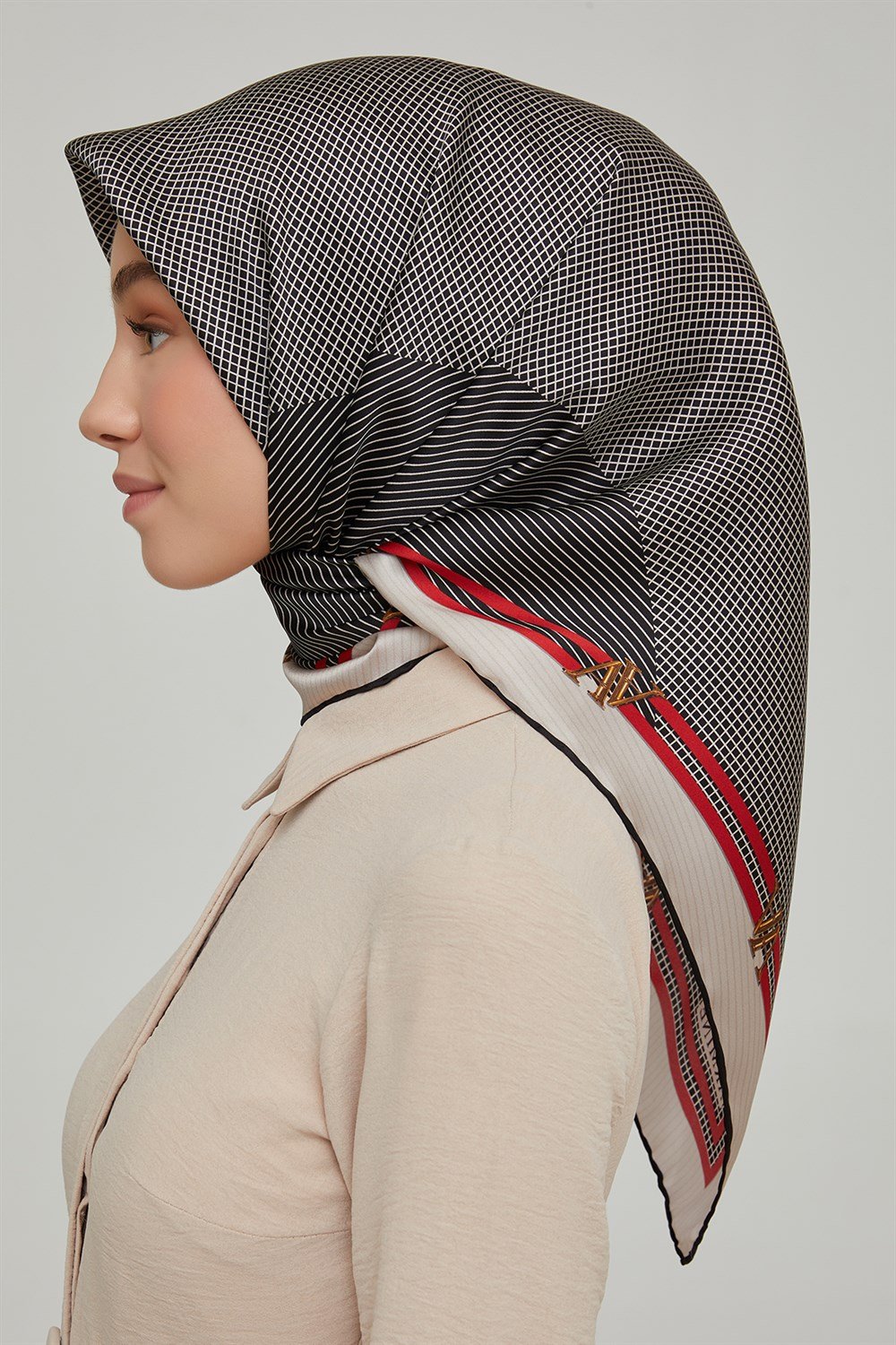 Armine İpek Eşarp 2021/2022 Sonbahar Kış - 8616D-37 - Sura