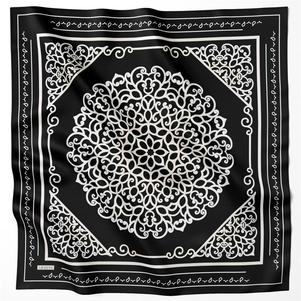 Armine İpek Eşarp 2021/2022 Sonbahar Kış - 8650D-19 - Tivil